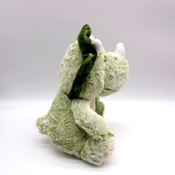 Best Made Toys Triceritops Plush Dinosaur 11" Clean Sanitized Green Eyes Collect - Picture 6 of 9